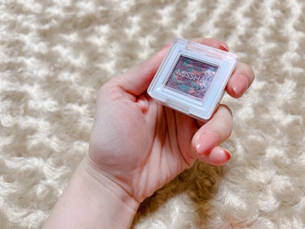 グリッタープリズム シャドウ マーブル/MISSHA/単色アイシャドウを使ったクチコミ(2枚目)