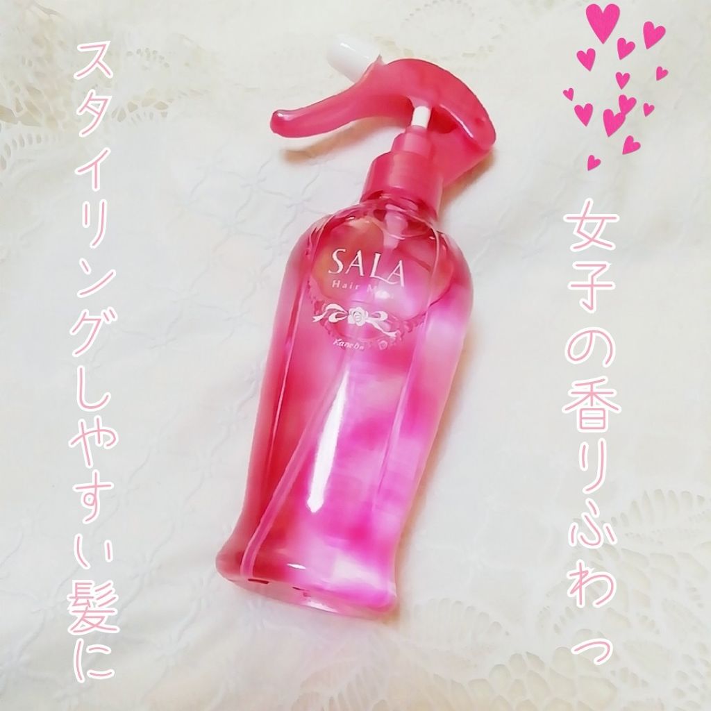 集中リセット サラ水(サラ スウィートローズの香り)/SALA/ヘアミストを使ったクチコミ（1枚目）