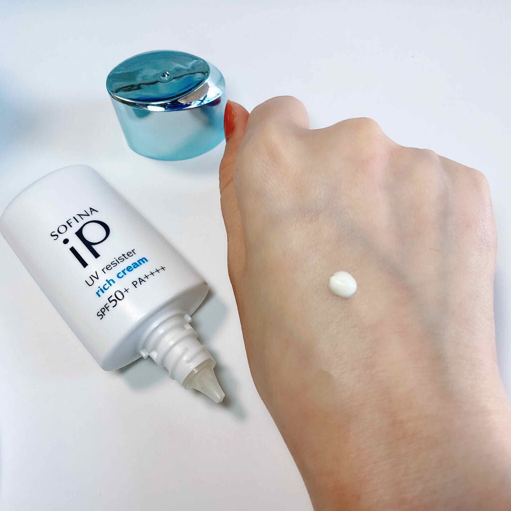 SOFINA iP UV レジスト リッチクリーム/SOFINA iP/日焼け止め・UVケアを使ったクチコミ(2枚目)