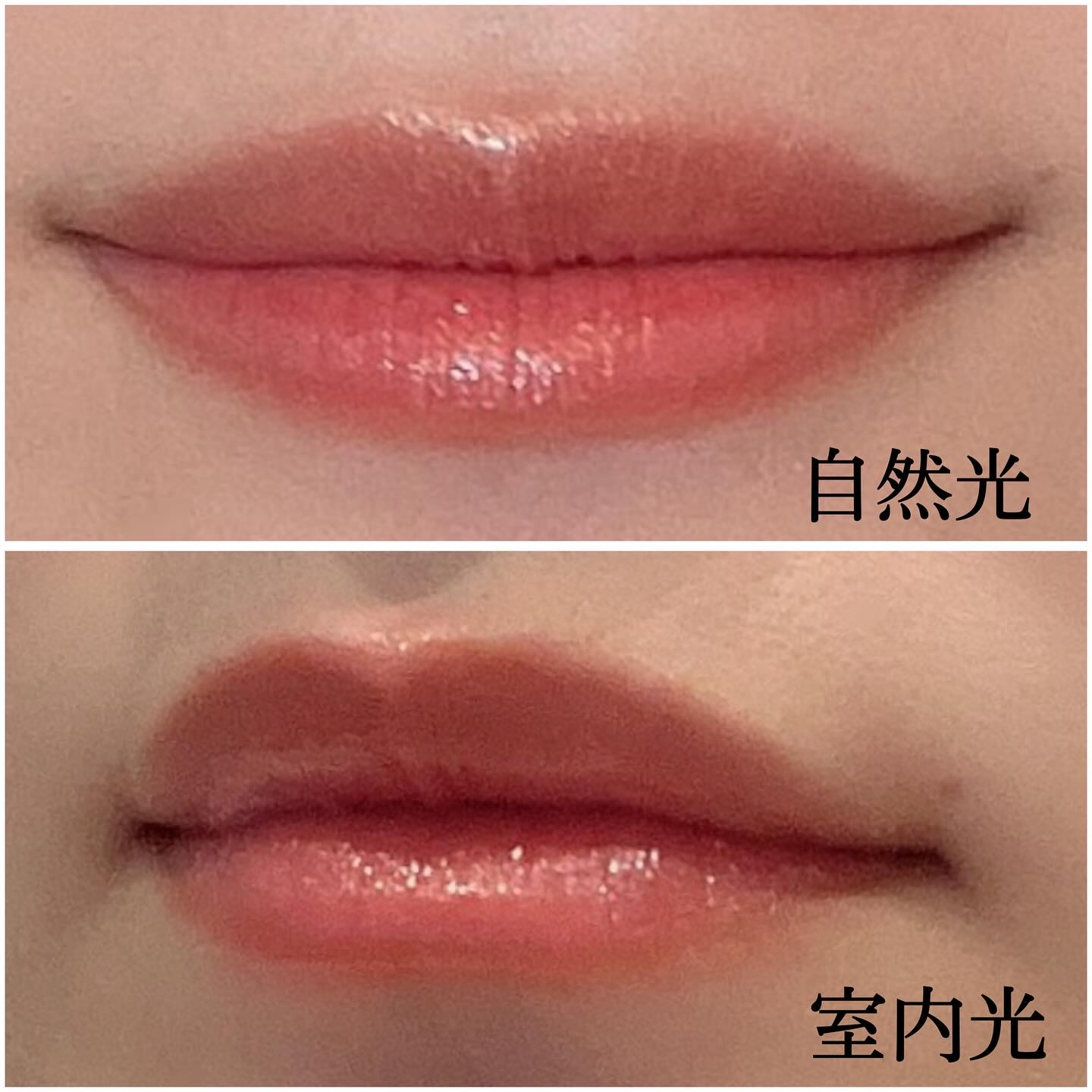 チュイリップグレイズ GZ06 スウィート チリ/BLACK ROUGE/リップグロスを使ったクチコミ（3枚目）