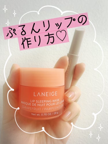 リップスリーピングマスク/LANEIGE/リップケア・リップクリームを使ったクチコミ（1枚目）