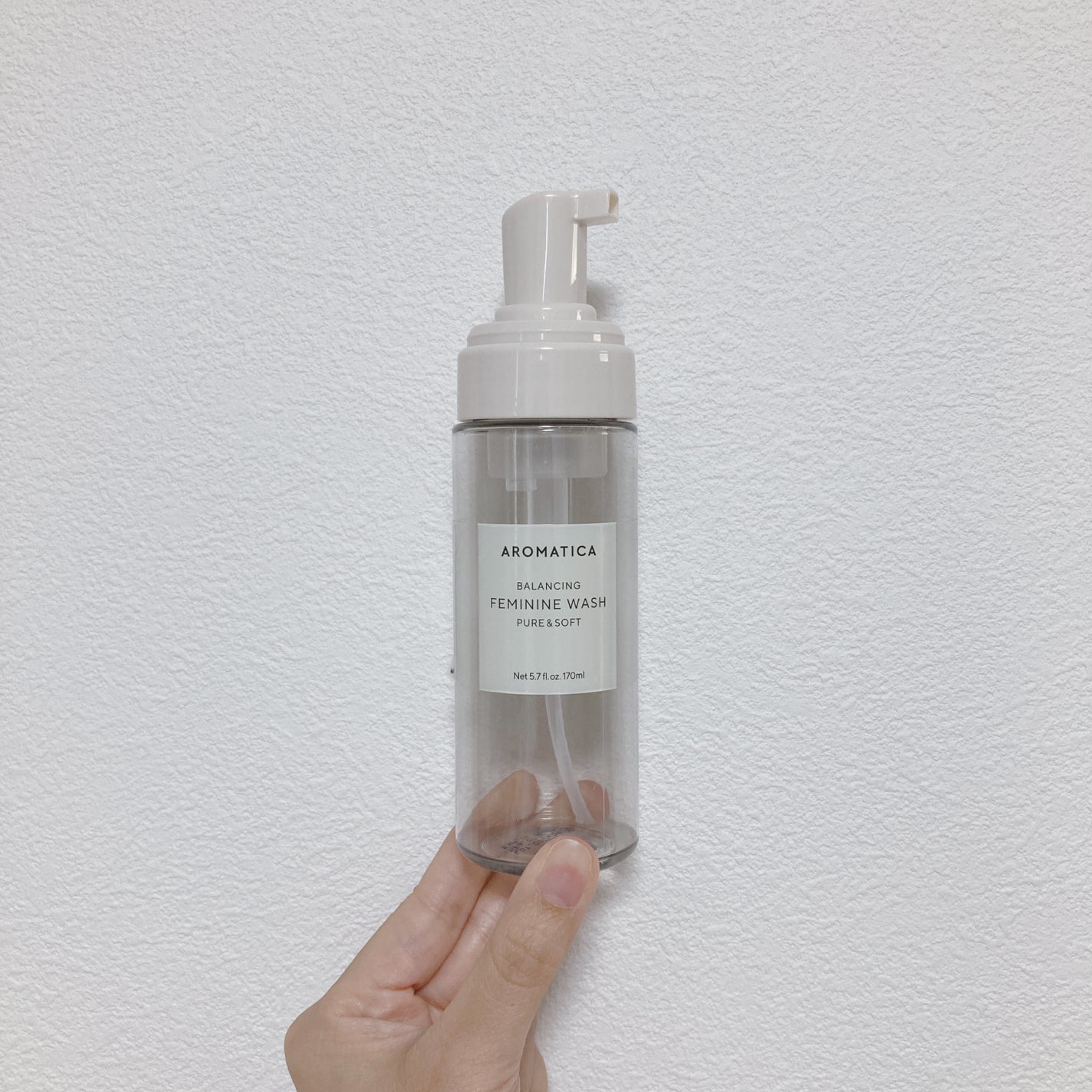 ピュア&ソフトフェミニンウォッシュ /AROMATICA/デリケートゾーンケアを使ったクチコミ(1枚目)