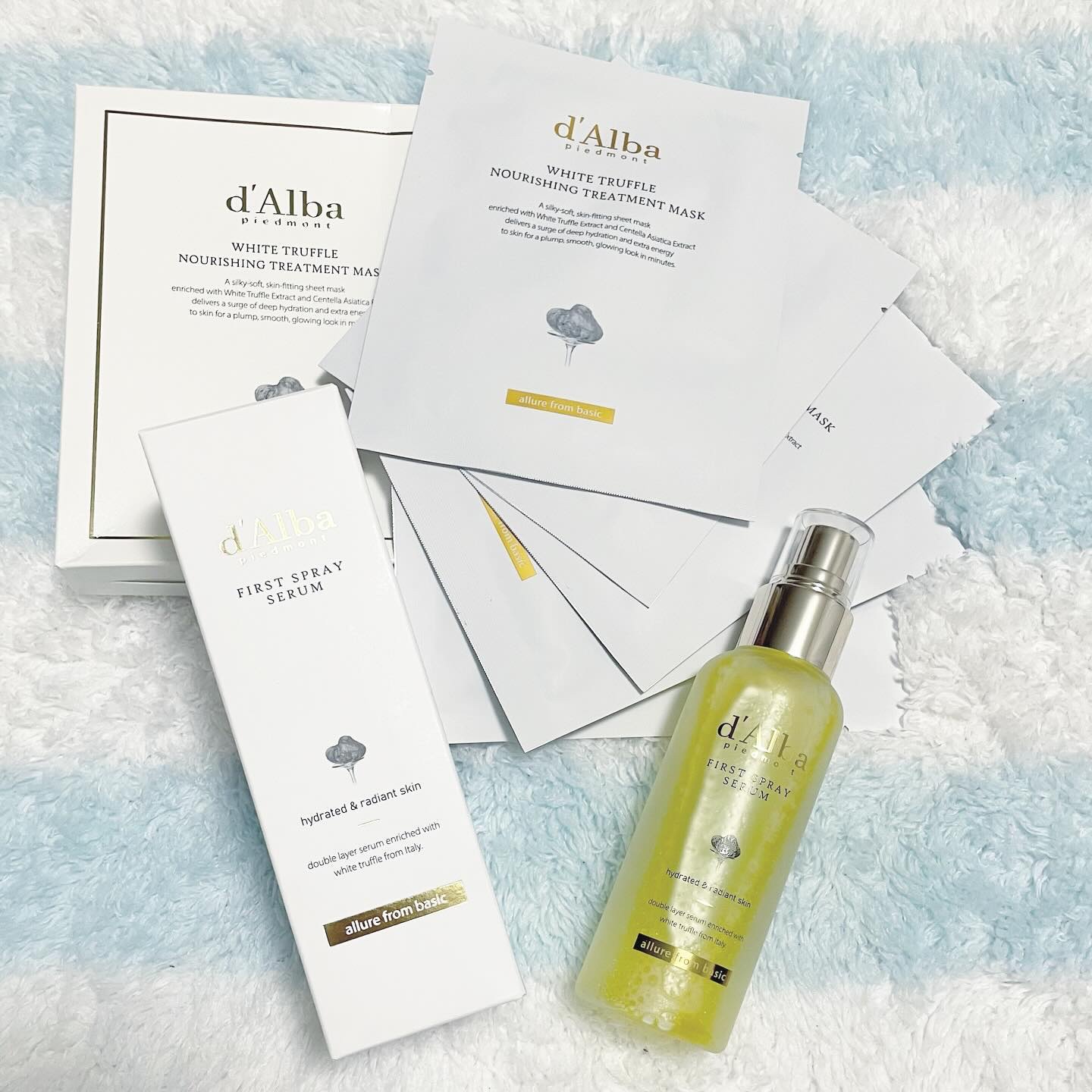 ダルバ ホワイトトリュフファーストスプレーセラム/ダルバ/ミスト状化粧水を使ったクチコミ（1枚目）