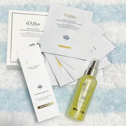 ダルバ ホワイトトリュフファーストスプレーセラム/ダルバ/ミスト状化粧水を使ったクチコミ(1枚目)