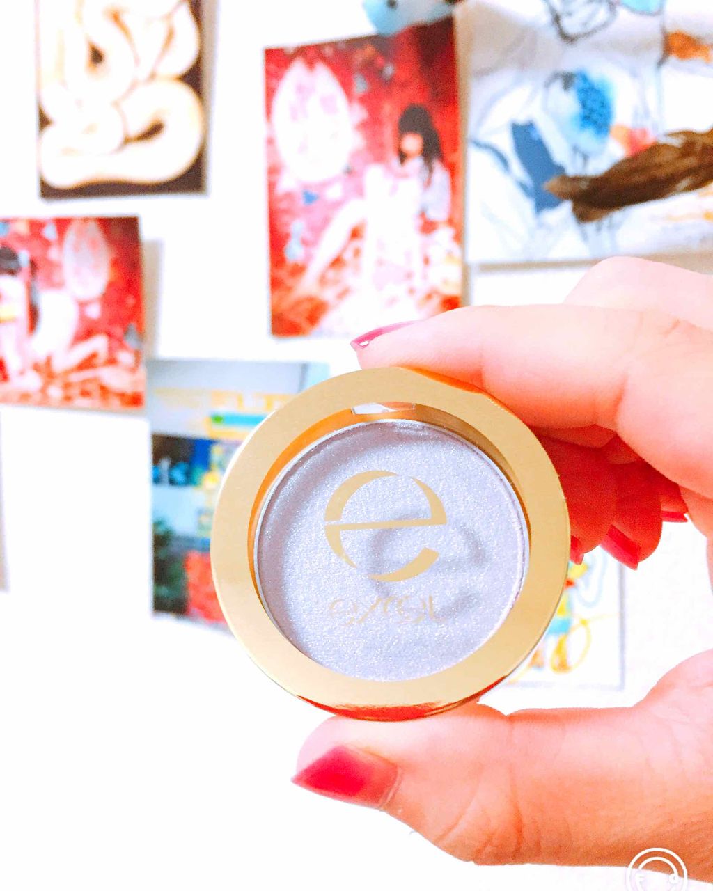 シャイニーシャドウ N/excel/単色アイシャドウを使ったクチコミ(1枚目)