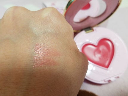 ミラクルロマンス プリズムハートクリームチーク/クレアボーテ/ジェル・クリームチークを使ったクチコミ(3枚目)
