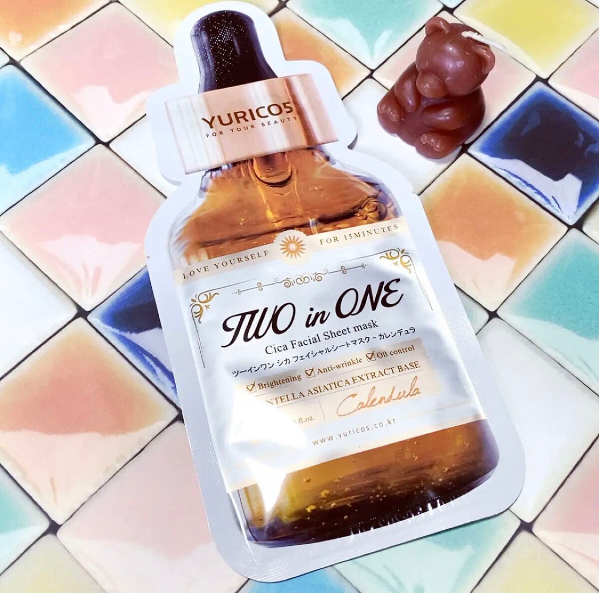 ユリコス 2in1 シカ フェイシャル シートマスク/YURICO5/シートマスク・パックを使ったクチコミ(7枚目)