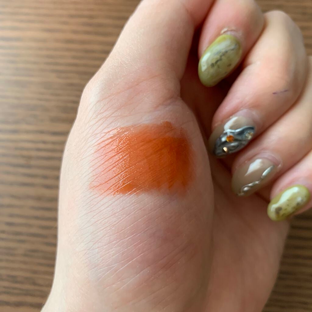 グラスティングウォーターティント 韓服エディション/rom&nd/リップティントを使ったクチコミ(2枚目)