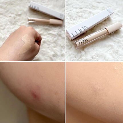 ロングラスティングチップコンシーラーフィックシングフィット/LUNA/リキッドコンシーラーを使ったクチコミ(2枚目)