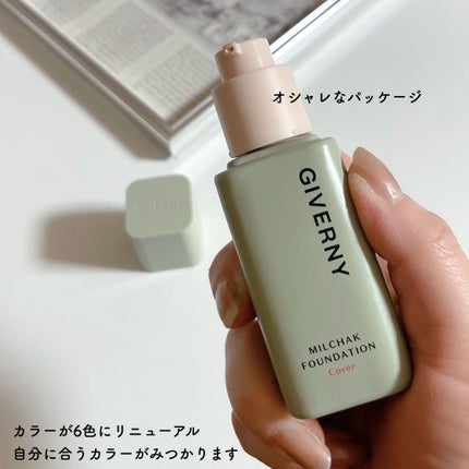 ジヴェルニー 密着カバーファンデーション/GIVERNY/リキッドファンデーションを使ったクチコミ(2枚目)