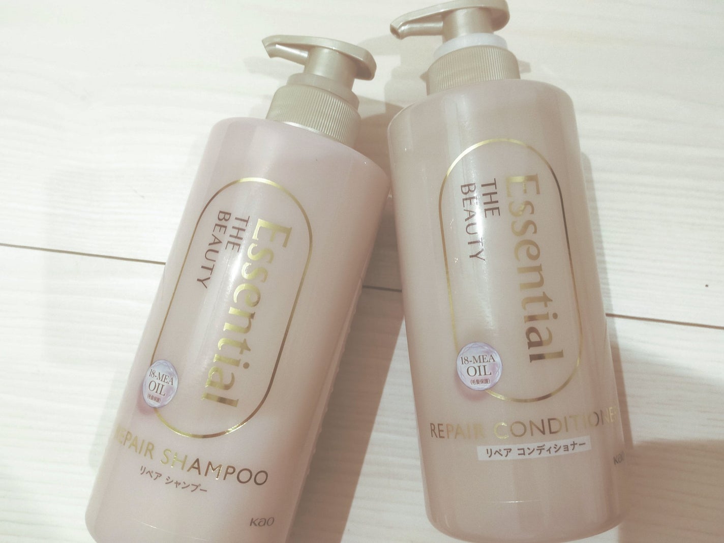 ザビューティ リペアシャンプー・コンディショナー/エッセンシャル/市販シャンプーを使ったクチコミ(2枚目)