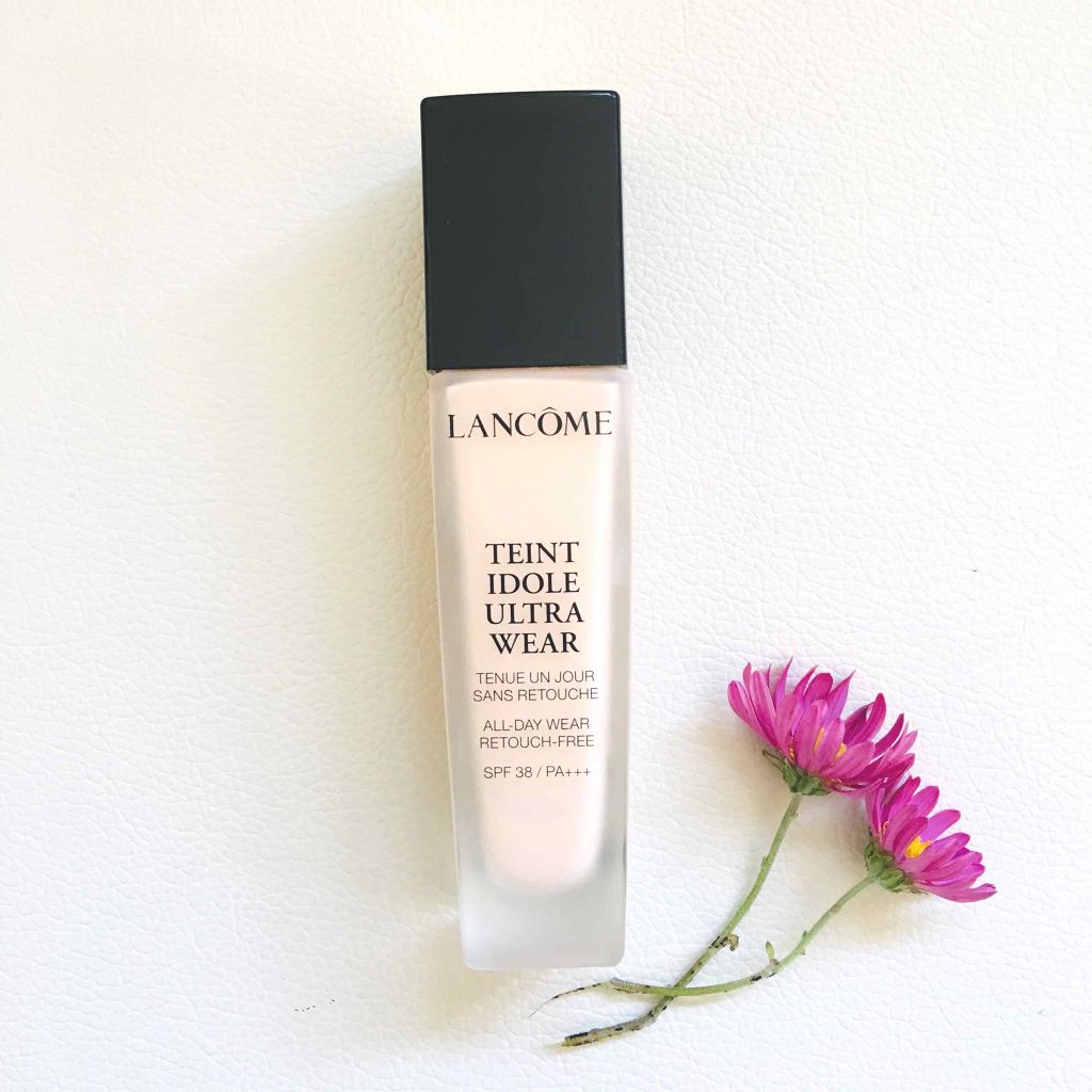 タンイドル ウルトラ ウェア リキッド/LANCOME/リキッドファンデーションを使ったクチコミ（1枚目）