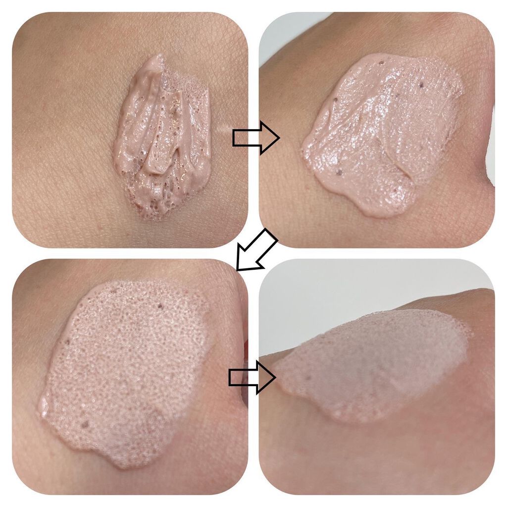 海藻（シーウィード）バブル クレイマスク/phykology/洗い流すパック・マスクを使ったクチコミ（3枚目）