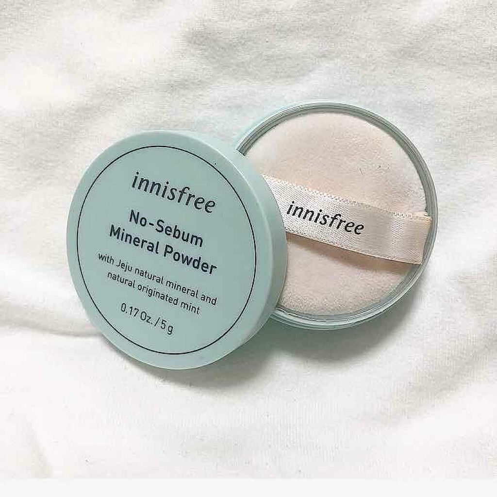 ノーセバム ミネラルパウダー/innisfree/ルースパウダーを使ったクチコミ（1枚目）