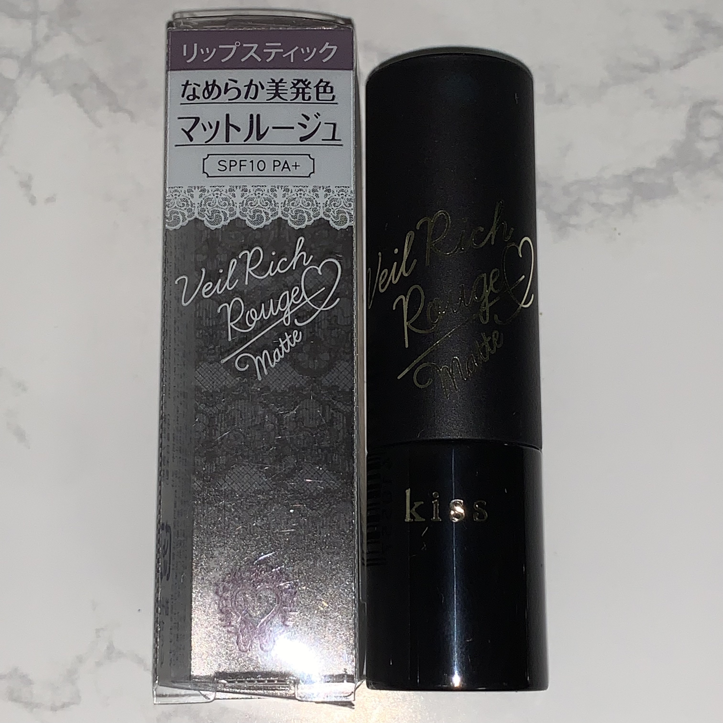 ヴェールリッチルージュ マット 54 Dear Rose/KiSS/口紅を使ったクチコミ（1枚目）