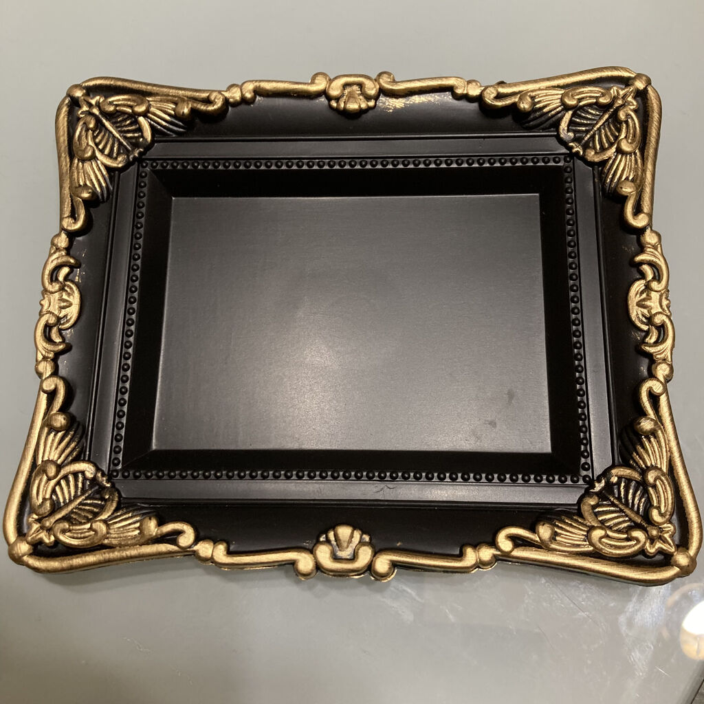 アラベスクフレームトレイ/セリア/その他を使ったクチコミ（2枚目）