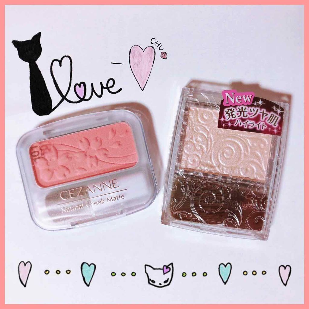 ナチュラル チークN/CEZANNE/パウダーチークを使ったクチコミ（1枚目）