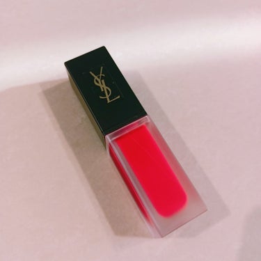 タトワージュ クチュール ベルベットクリーム NO201 ルージュ タトワージュ/YVES SAINT LAURENT BEAUTE/口紅を使ったクチコミ（1枚目）