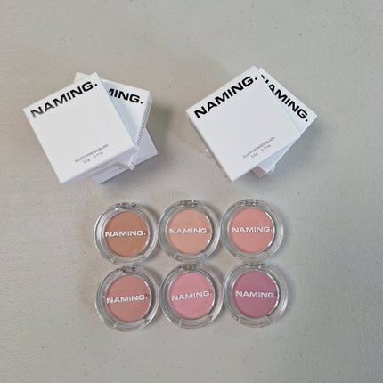 ネーミング フラッフィーパウダーブラッシュ/NAMING./パウダーチークを使ったクチコミ(4枚目)