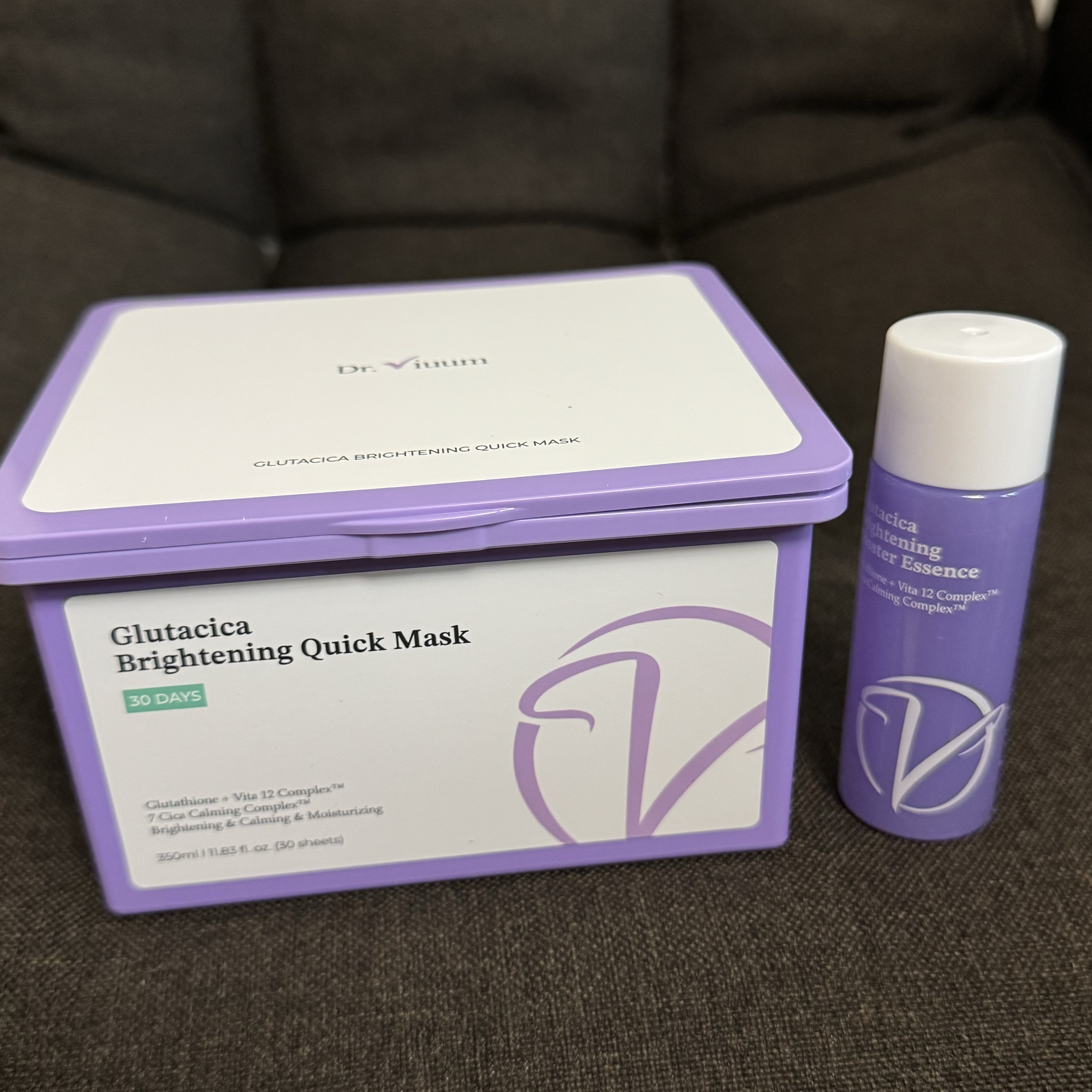 グルタシカ ブライトニングクイックマスク/Dr.Viuum/シートマスク・パックを使ったクチコミ（1枚目）