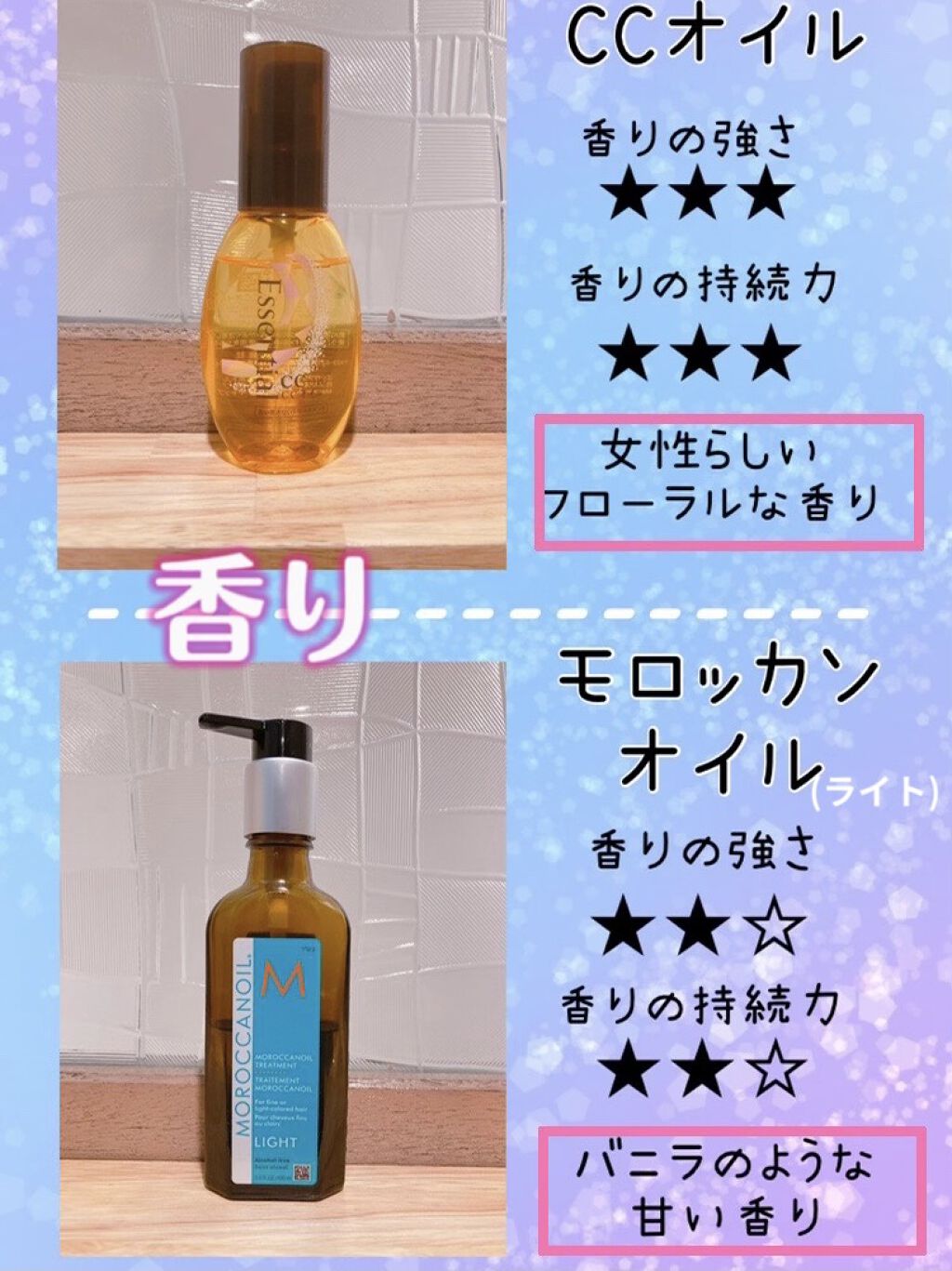 モロッカンオイル トリートメント ライト/モロッカンオイル/ヘアオイルを使ったクチコミ（2枚目）