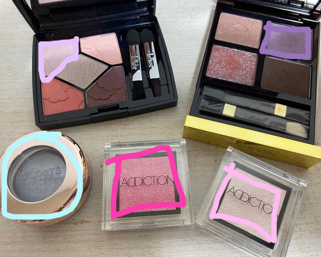 サンク クルール/Dior/アイシャドウパレットを使ったクチコミ(1枚目)