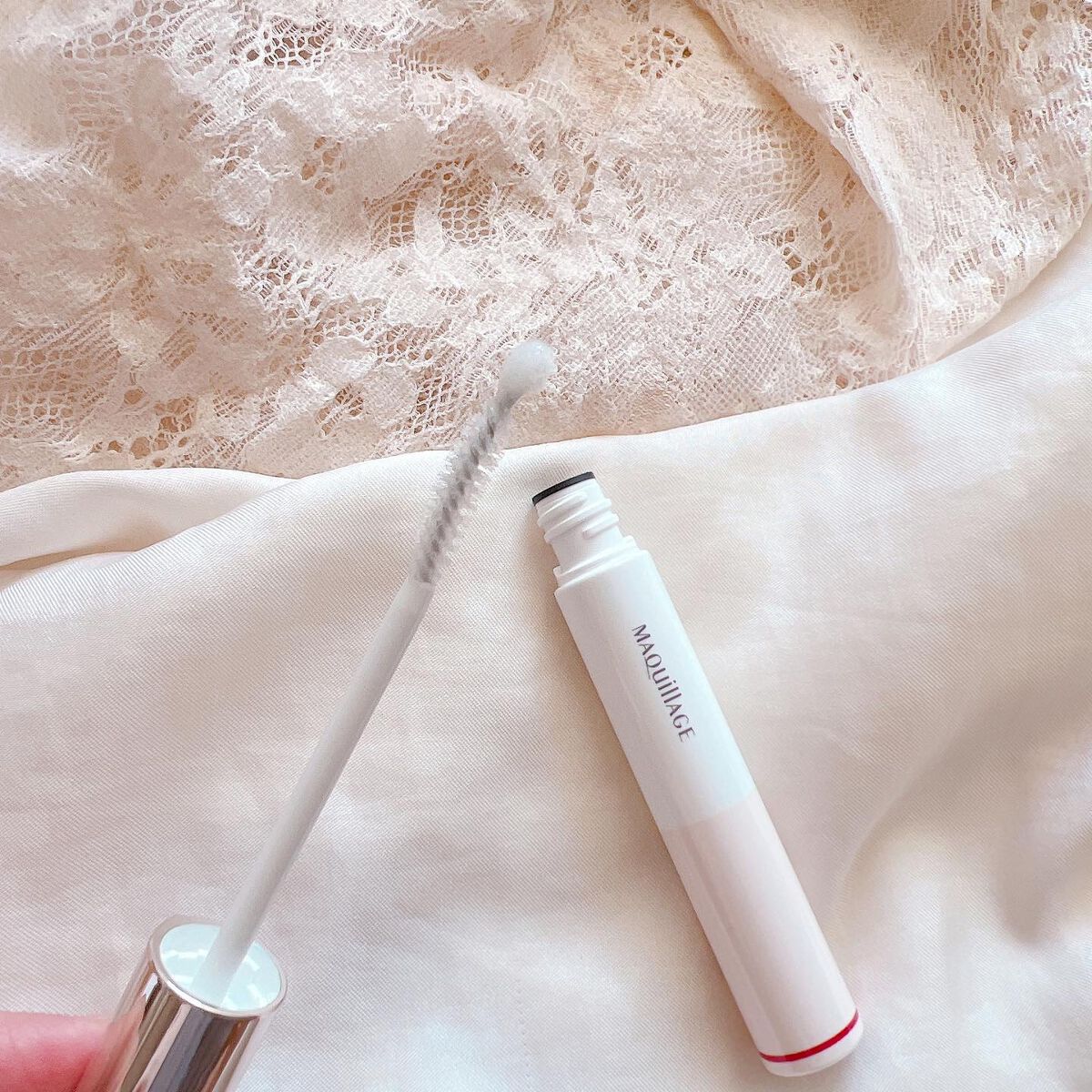 ドラマティックアイラッシュエッセンス/マキアージュ/まつげ美容液を使ったクチコミ（2枚目）