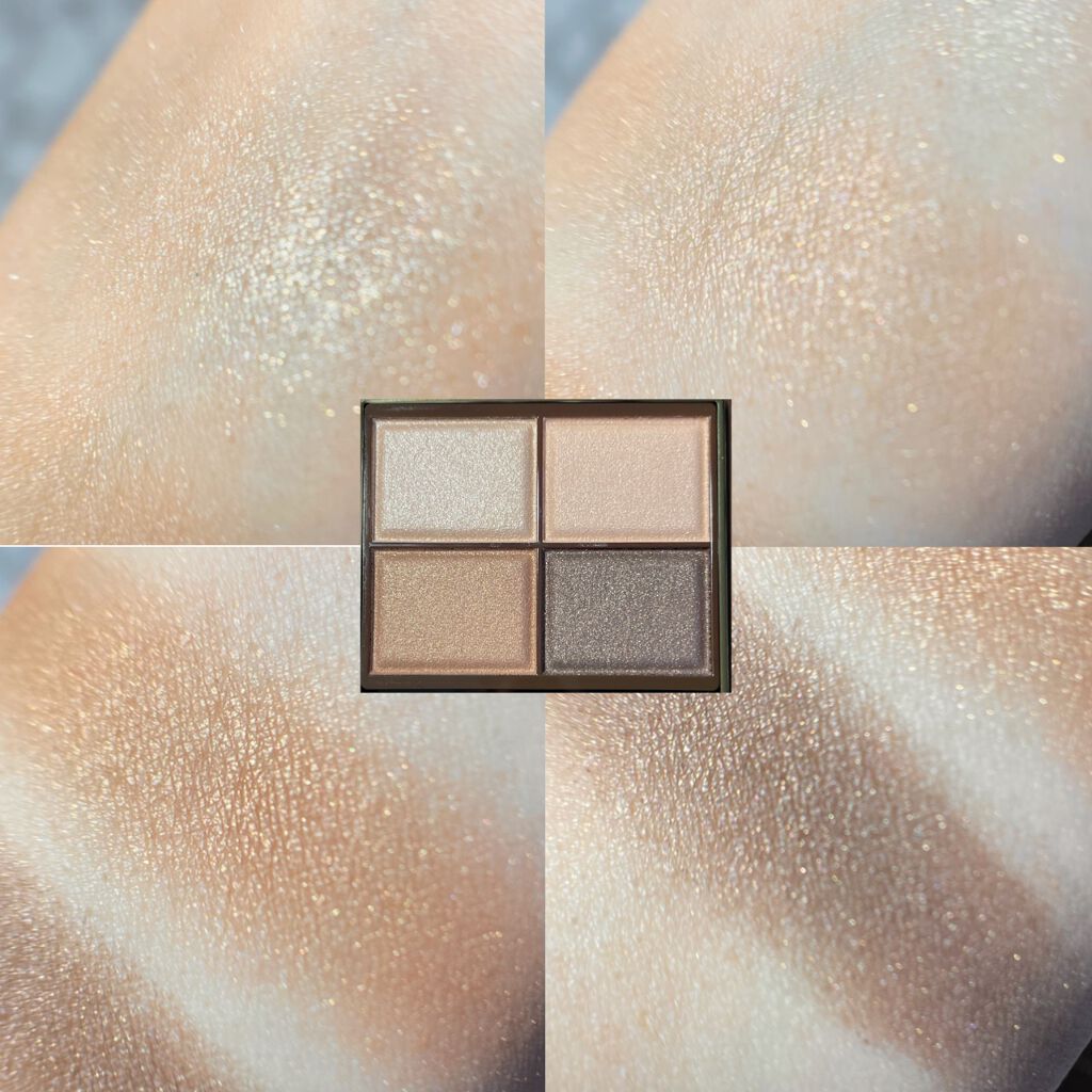 スキニーリッチシャドウ/excel/アイシャドウパレットを使ったクチコミ(3枚目)