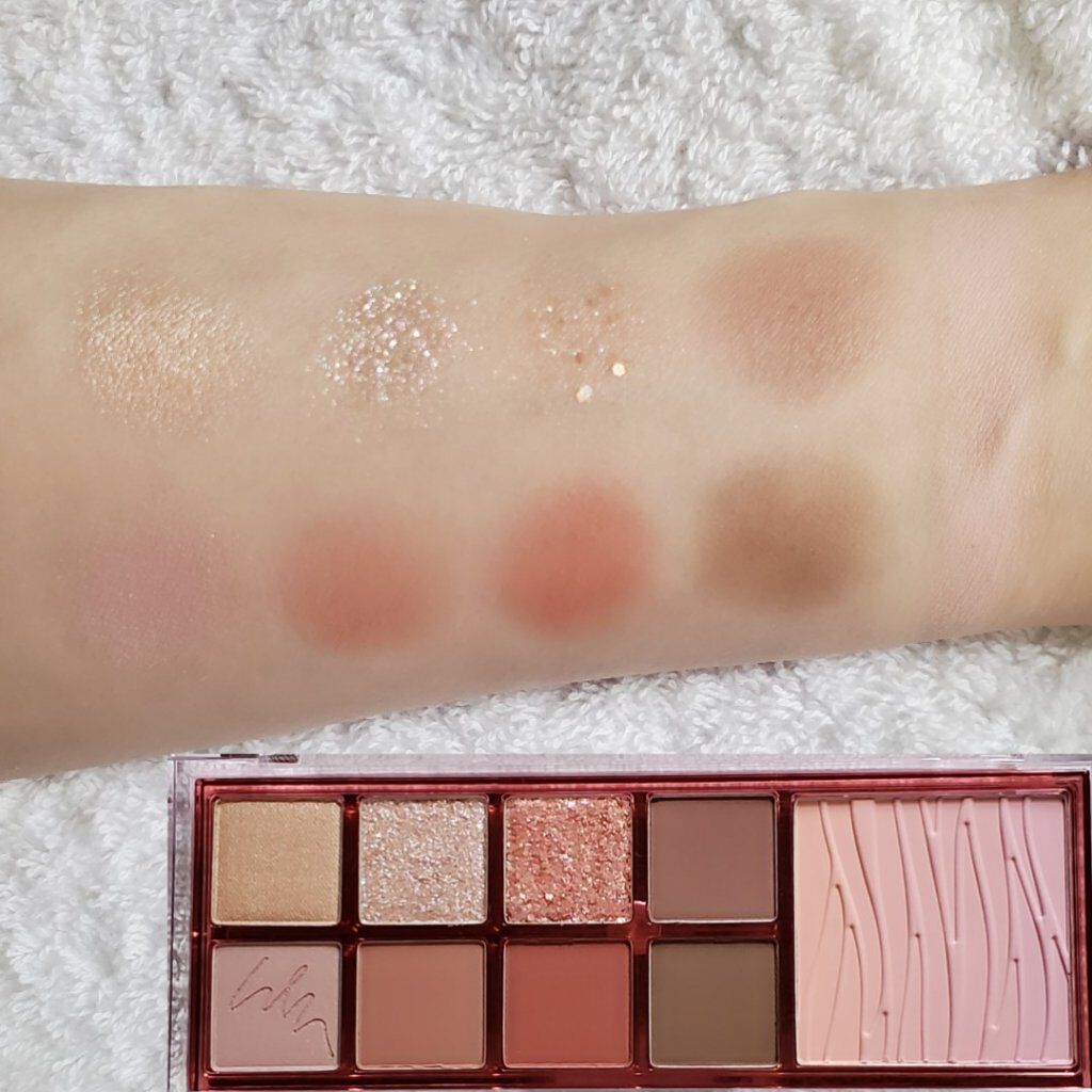 ミックスブラーリングアイパレット/wakemake/マルチパレットを使ったクチコミ（2枚目）