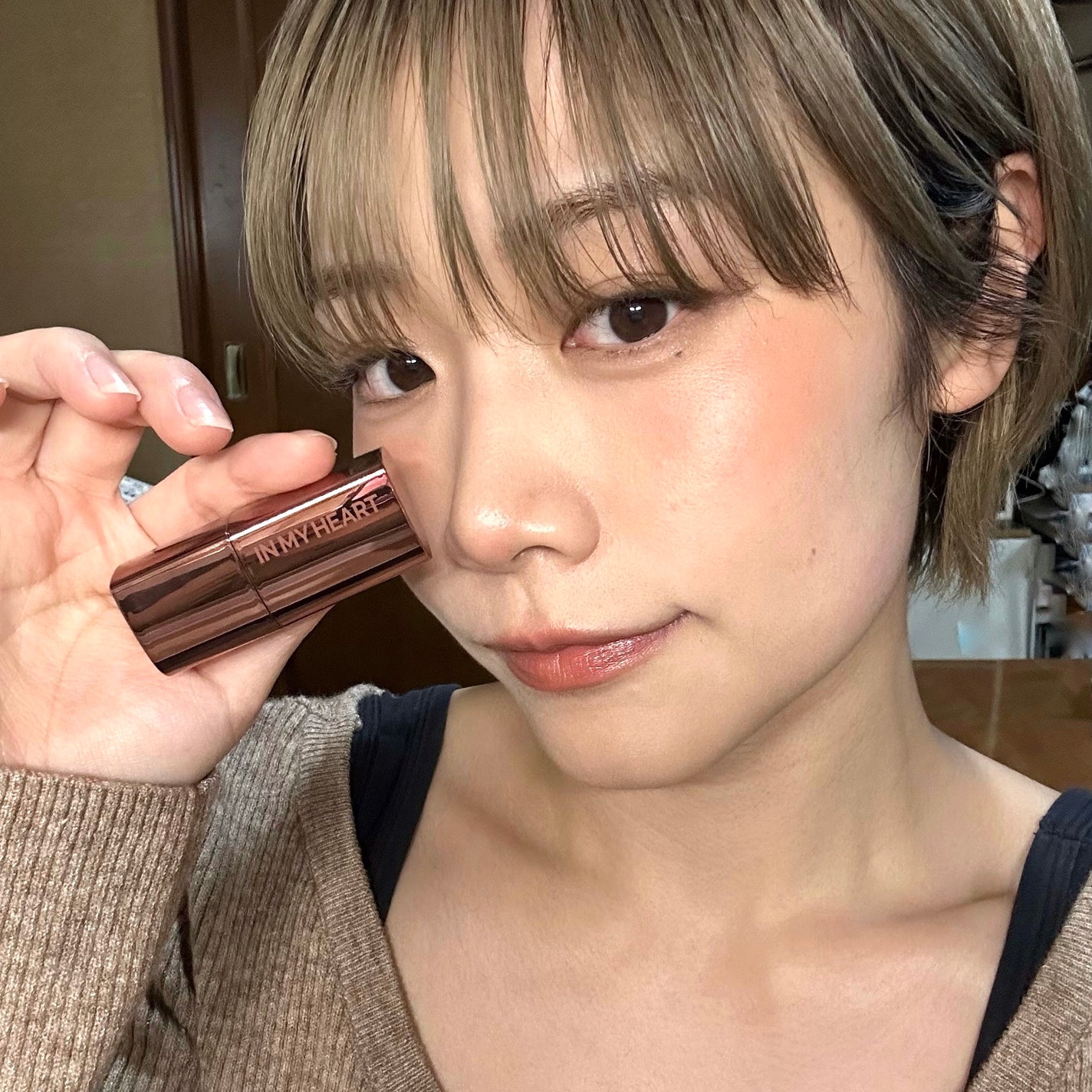 タッチインソール チークブラッシャー/touch in SOL /ジェル・クリームチークを使ったクチコミ(3枚目)