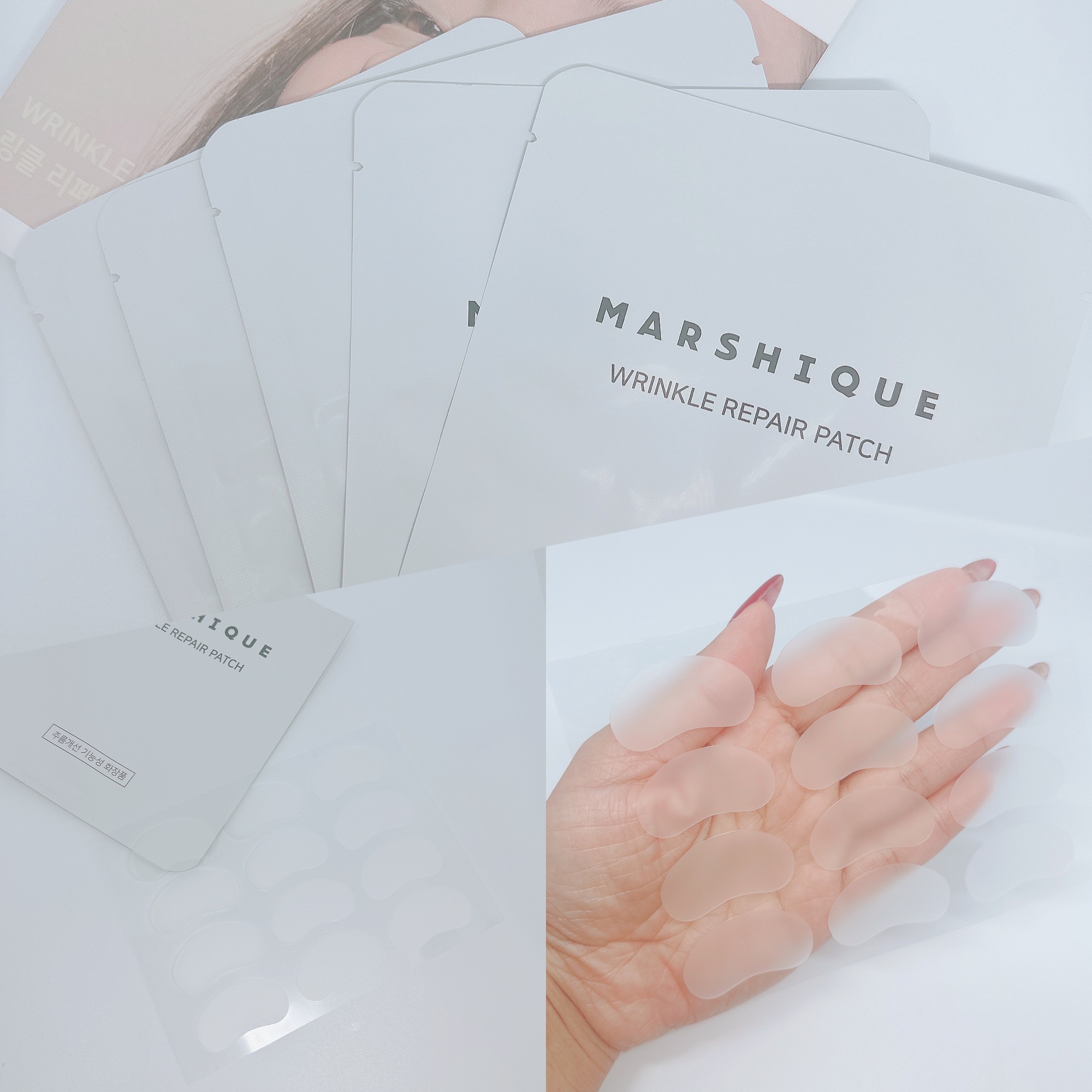 リンクルリペアしわパッチ/MARSHIQUE/その他スキンケアを使ったクチコミ（3枚目）