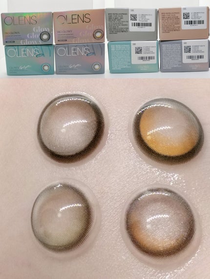 Eyelighter Glowy 1Month/OLENS/カラーコンタクトレンズを使ったクチコミ(10枚目)