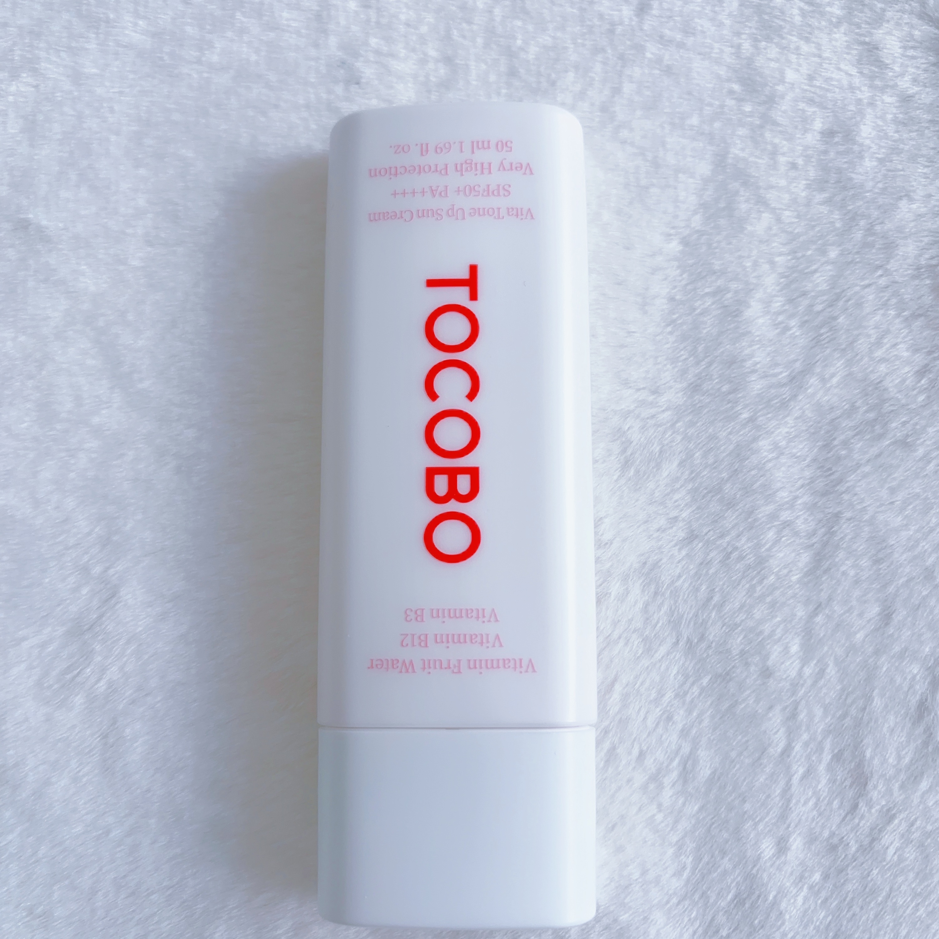 ビタトーンアップサンクリーム/TOCOBO/日焼け止めクリームを使ったクチコミ（1枚目）