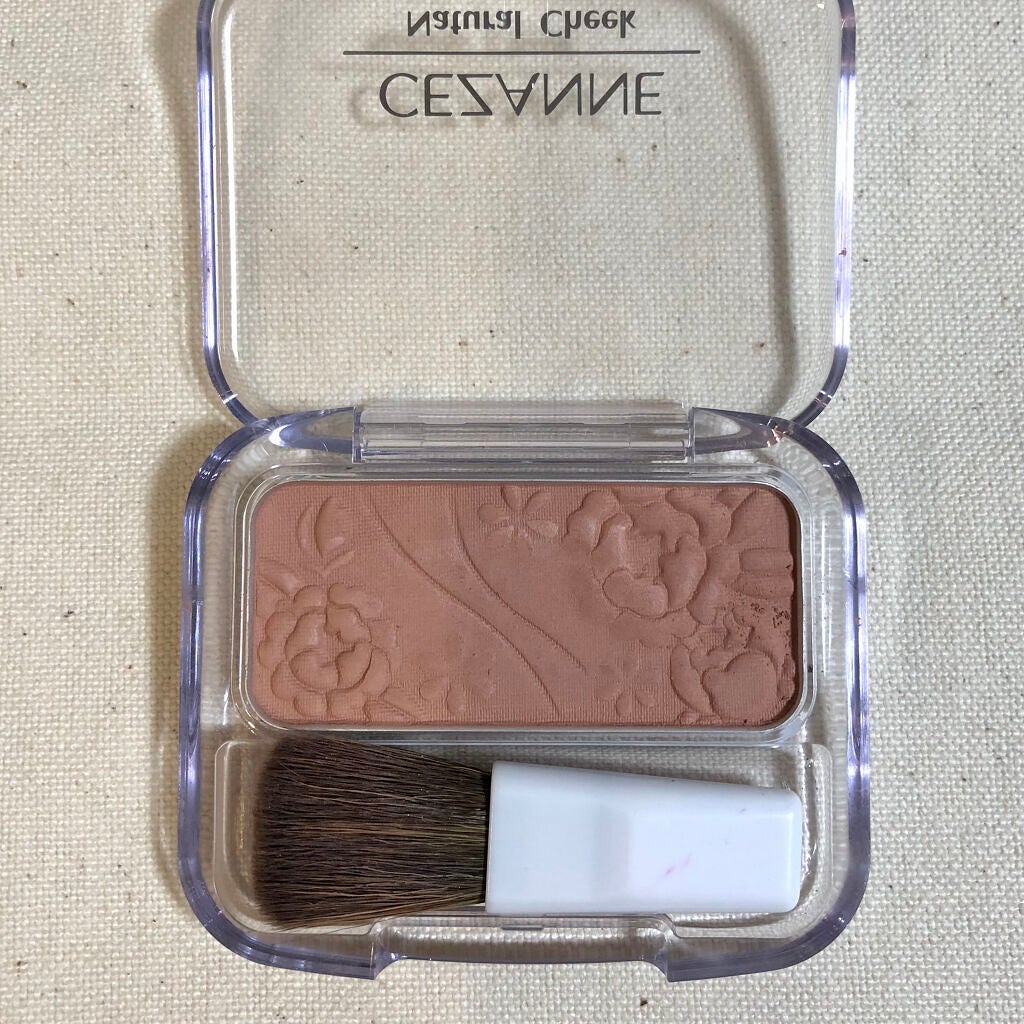 ナチュラル チークN/CEZANNE/パウダーチークを使ったクチコミ(5枚目)
