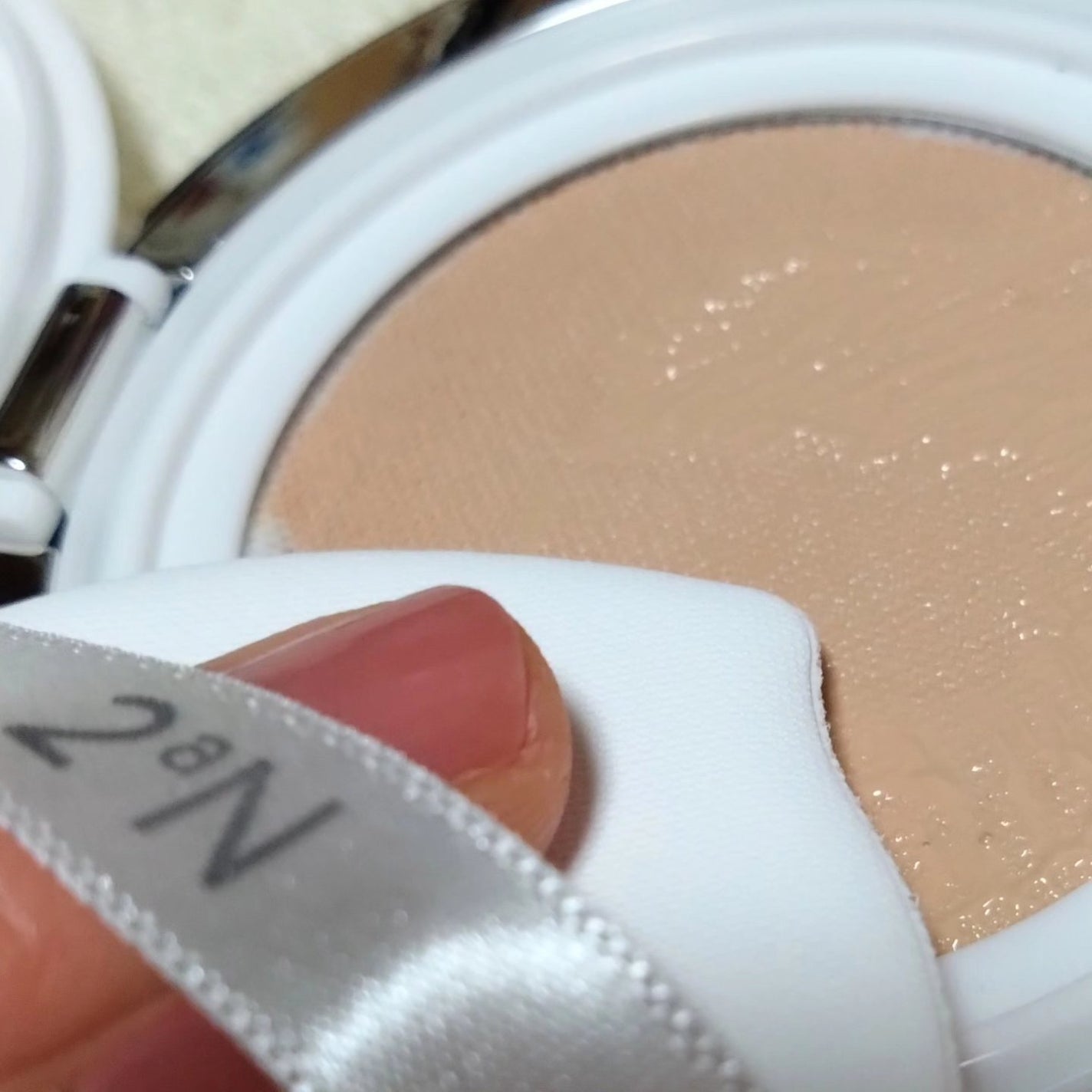 グリーミングテンションパクト/2aN/クリーム・エマルジョンファンデーションを使ったクチコミ(2枚目)