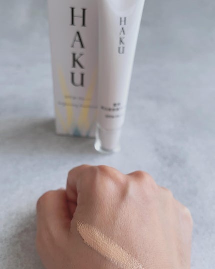 薬用 美白美容液ファンデ(医薬部外品)/HAKU/クリーム・エマルジョンファンデーションを使ったクチコミ(7枚目)