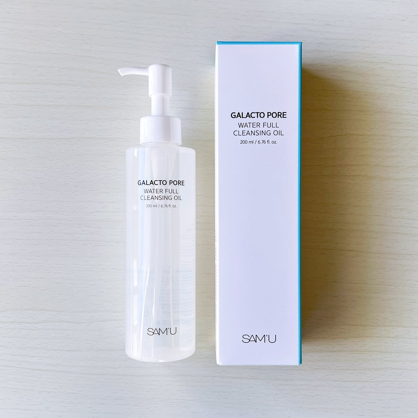 サミュ ガラクトポア ウォーターフル クレンジングオイル/SAM'U/オイルクレンジングを使ったクチコミ(1枚目)