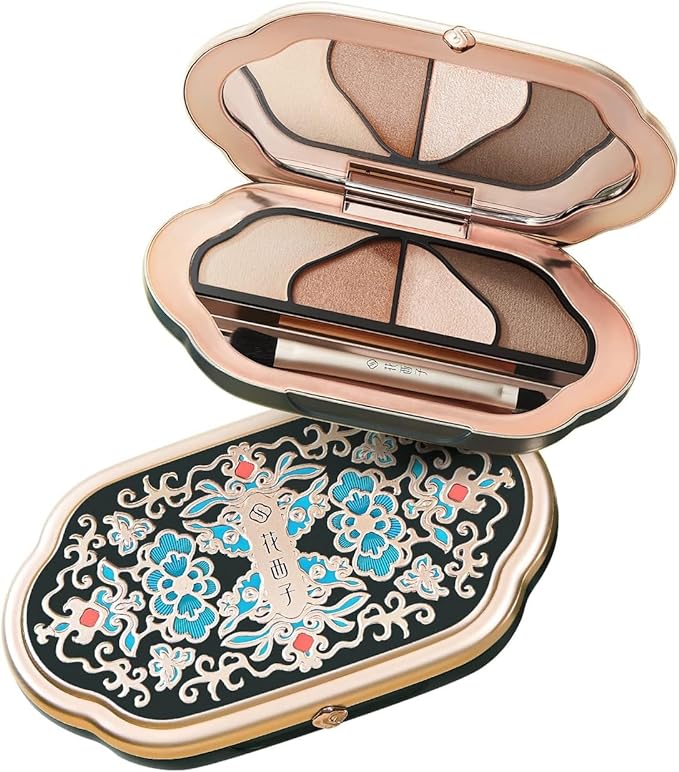 花西子 花色傾眸アイシャドウパレット（景泰藍限定）