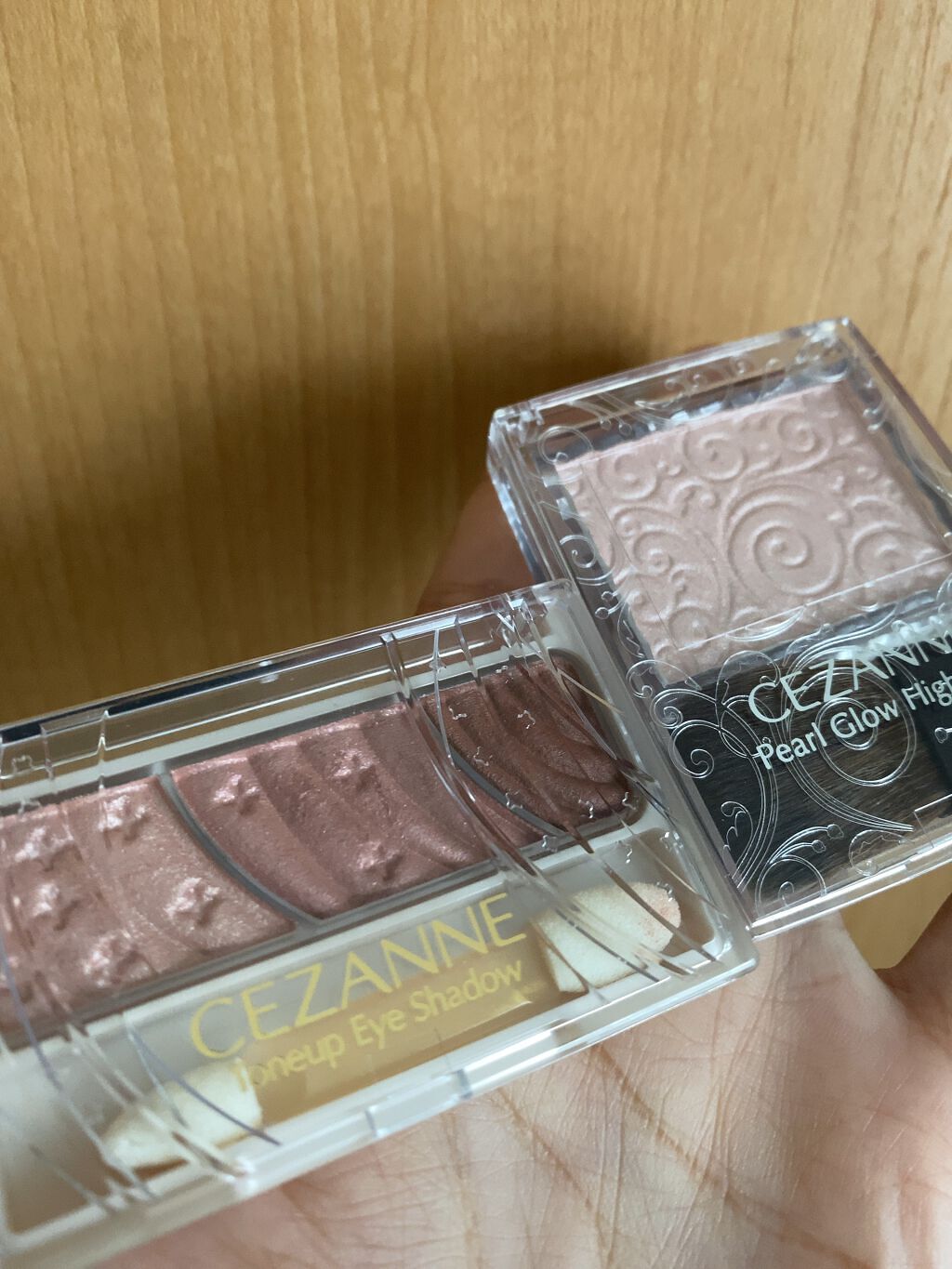 トーンアップアイシャドウ/CEZANNE/アイシャドウパレットを使ったクチコミ（1枚目）