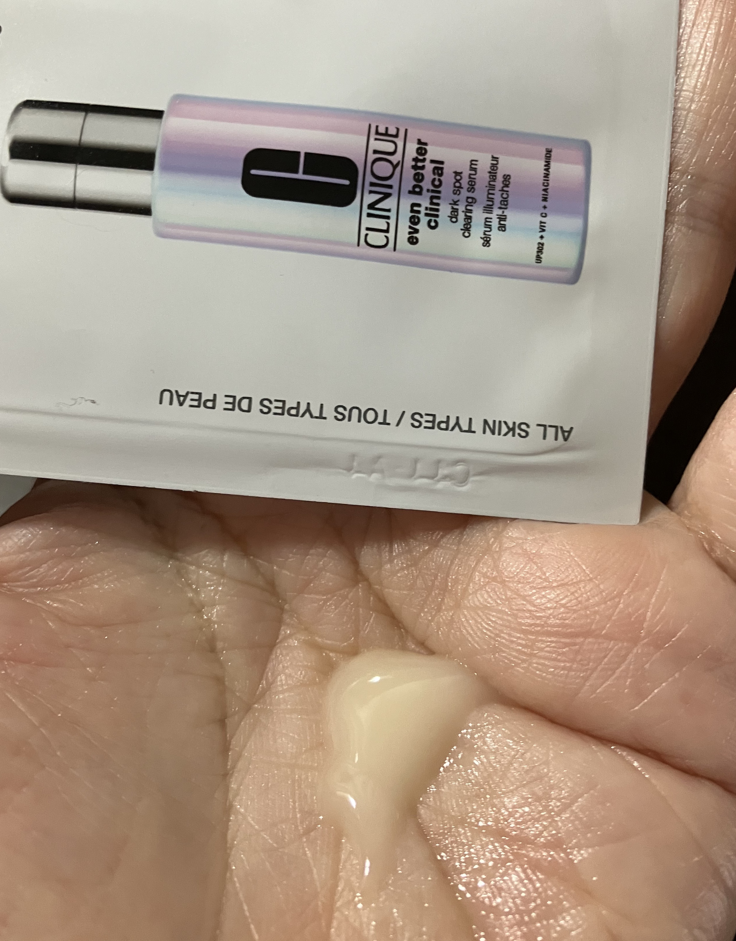 イーブン ベター イルミネーティング ブライト セラム/CLINIQUE/美容液を使ったクチコミ（2枚目）