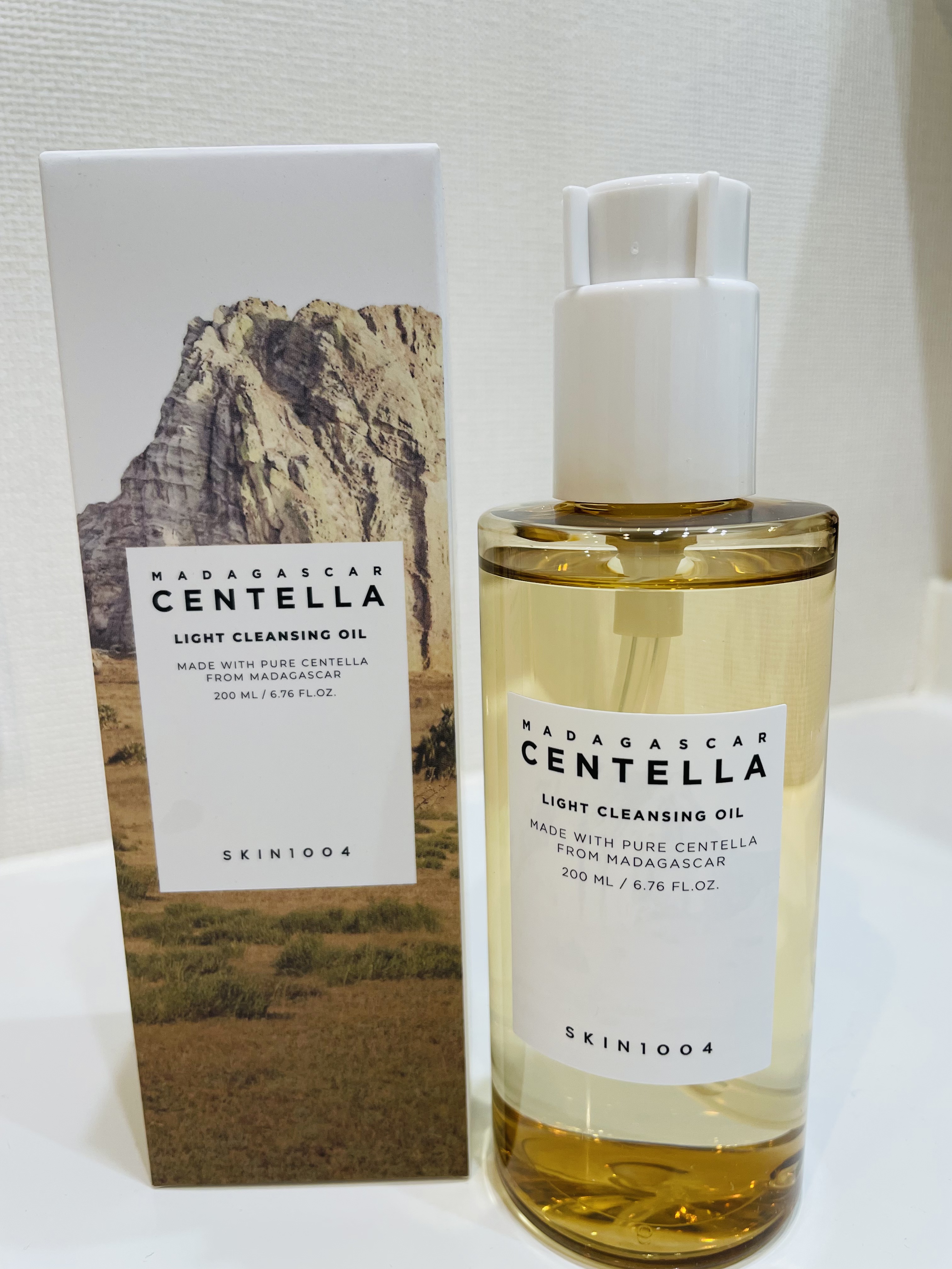 センテラ ライトクレンジングオイル/SKIN1004/オイルクレンジングを使ったクチコミ（1枚目）