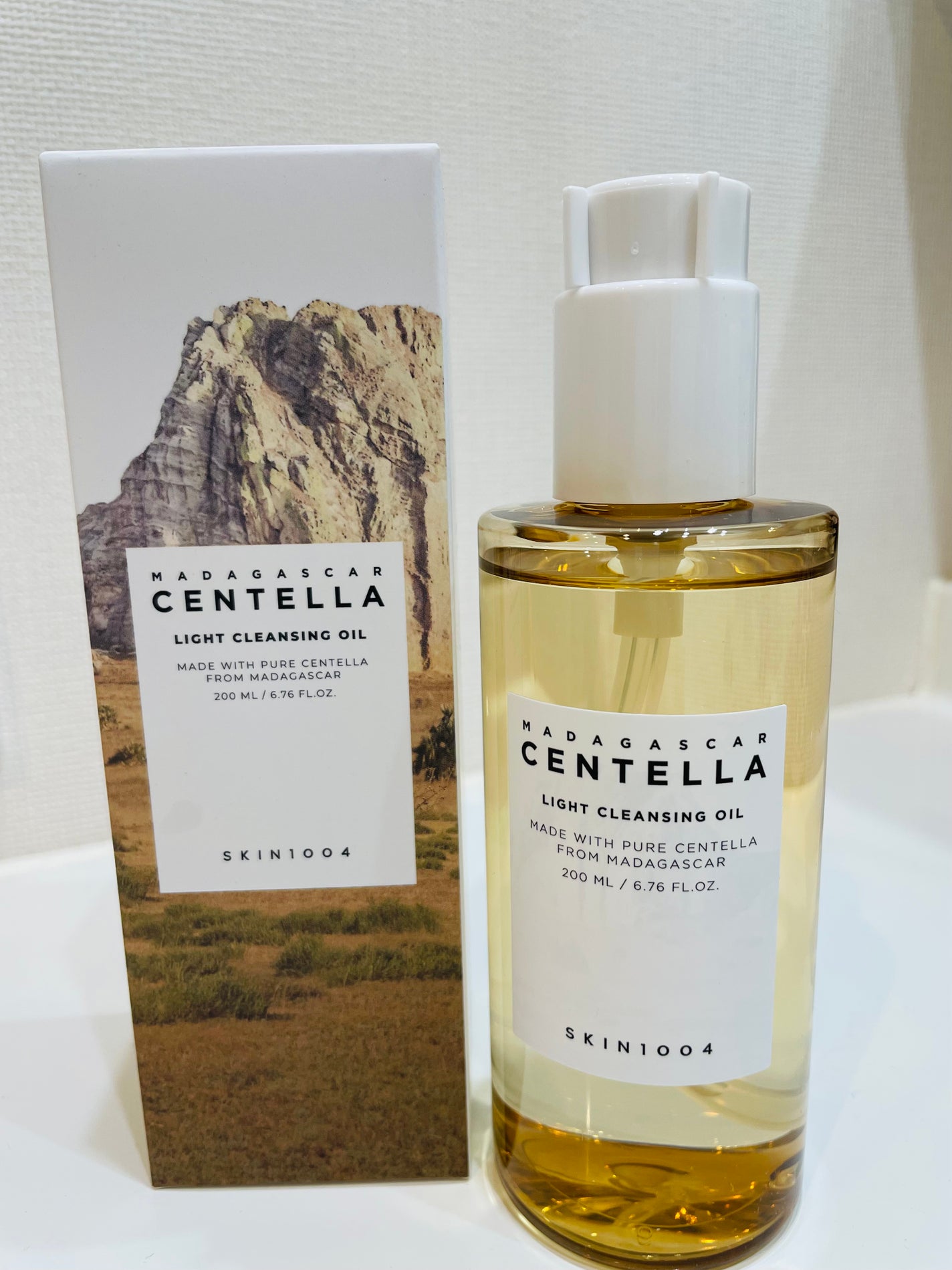 センテラ ライトクレンジングオイル/SKIN1004/オイルクレンジングを使ったクチコミ(1枚目)