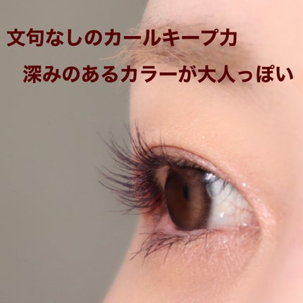 ロングUPマスカラ スーパーWP 51 ダークブリック/ヒロインメイク/マスカラを使ったクチコミ(2枚目)