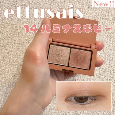 アイエディション(カラーパレット) 14 ルミナスポピー/ettusais/アイシャドウパレットを使ったクチコミ（1枚目）