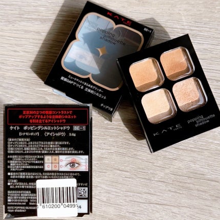 ケイト ポッピングシルエットシャドウ/KATE/アイシャドウパレットを使ったクチコミ(9枚目)