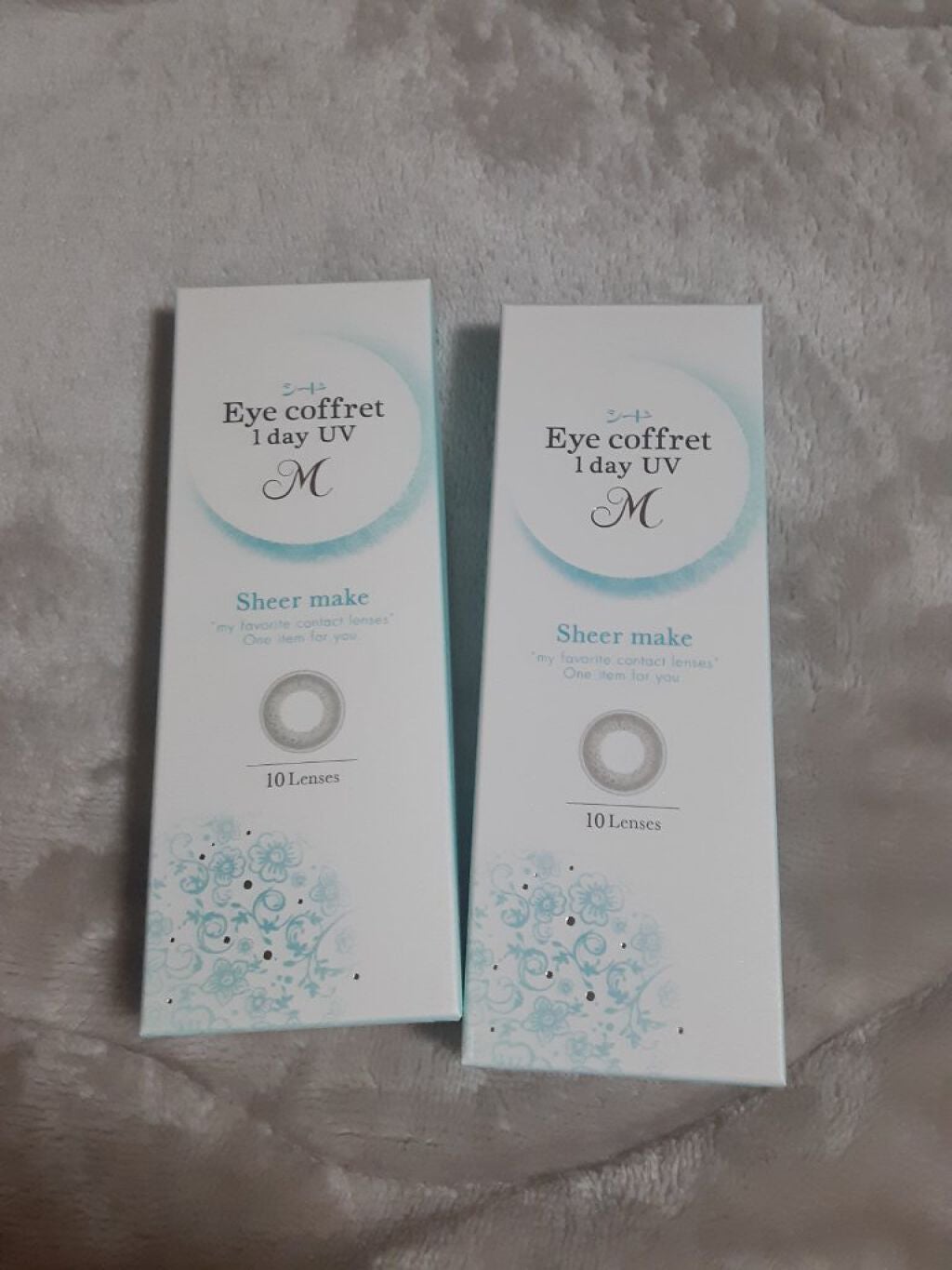 シード Eye coffret 1day UV M/シード/ワンデー(1DAY)カラコンを使ったクチコミ(1枚目)