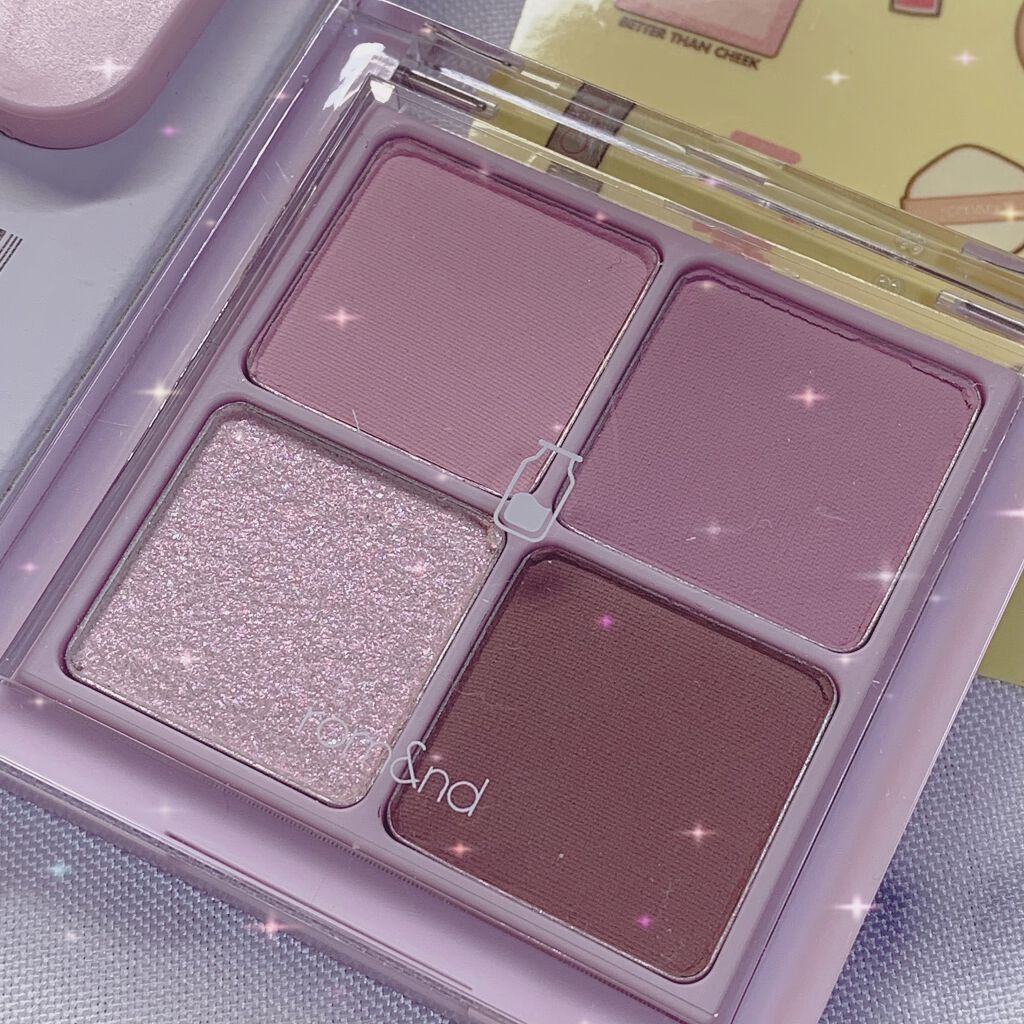 ベターザンアイズ ミルクシリーズ/rom&nd/アイシャドウパレットを使ったクチコミ（2枚目）