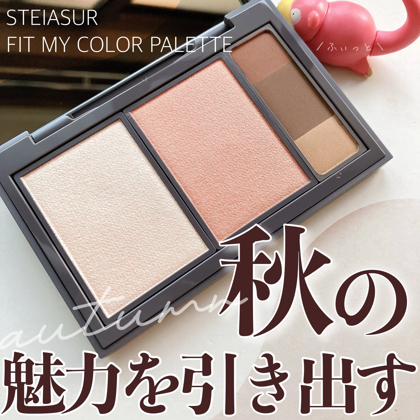 フィット my カラーパレット/STEIASUR(ステイアシュール)/マルチパレットを使ったクチコミ(1枚目)