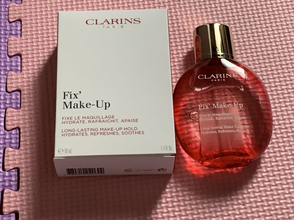 フィックス メイクアップ/CLARINS/ミスト状化粧水を使ったクチコミ（1枚目）