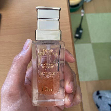 プレステージ マイクロ ユイル ド ローズ セラム/Dior/美容液を使ったクチコミ(1枚目)